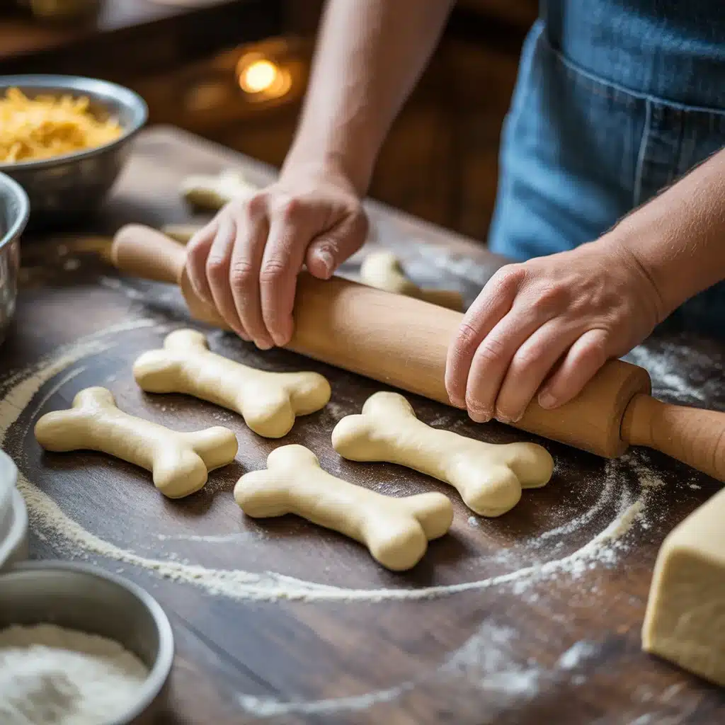 Cheesy Halloween Breadstick Bones