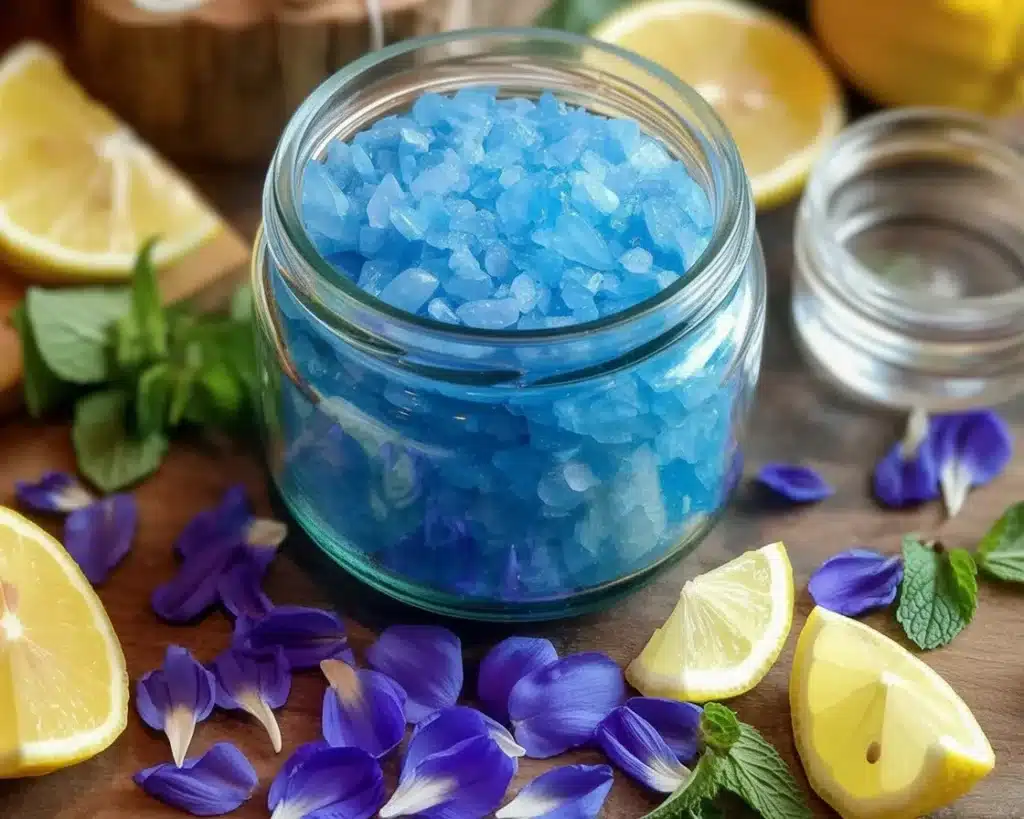 Refreshing Blue Salt Trick Recipe with Ingredients for Hydration and Well-being