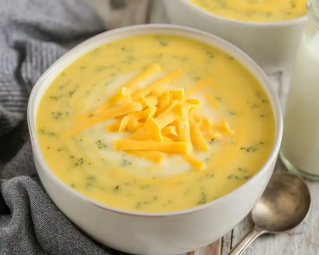 Instant Pot ham cheese broccoli soup