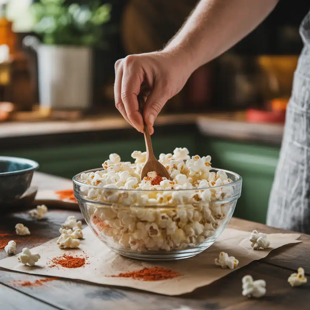 Spooktacular Bloody Red Velvet Popcorn for Halloween Fun!