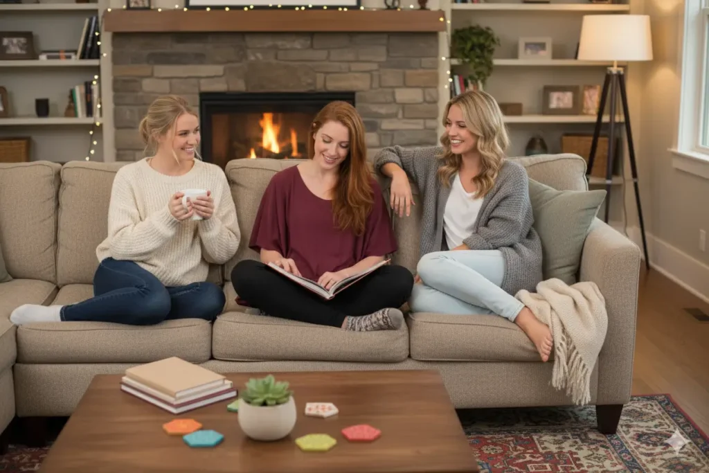 Jessie, Molly and Emma, Co founders of firststeprecipes.com