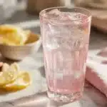 Salt and Ice Trick Recipe with pink Himalayan salt, ice, and water for hydration and weight loss.
