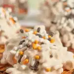 Crockpot Halloween Candy including Monster Mash and Sweet & Salty Clusters.