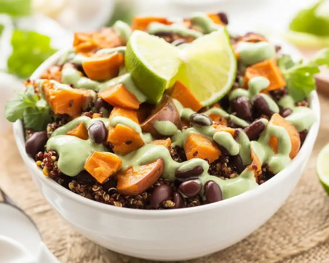 Quinoa Sweet Potato Bowl Recipe
