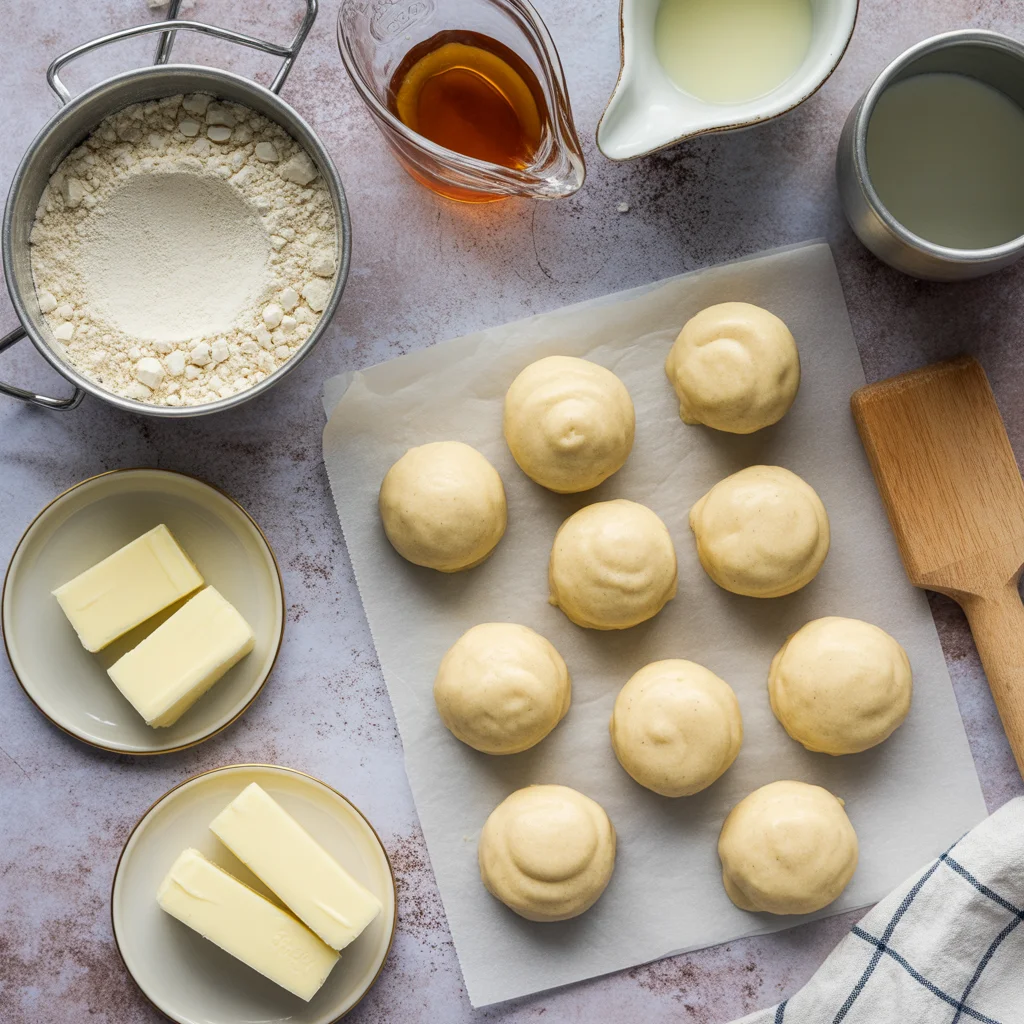 White Chocolate Dipped Chewy Maple Cookies