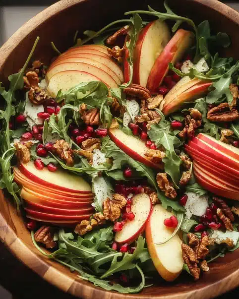 Autumn Harvest Honeycrisp Apple and Feta Salad
