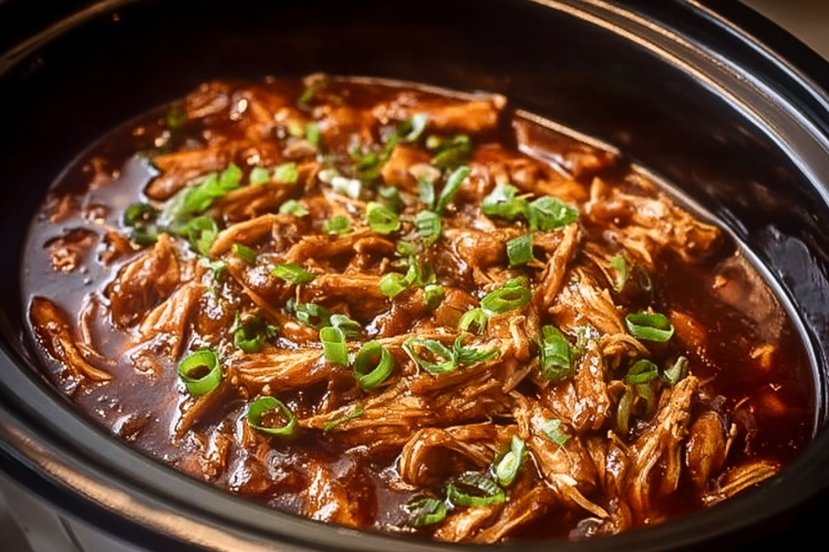 Crock Pot Bourbon Chicken Recipe