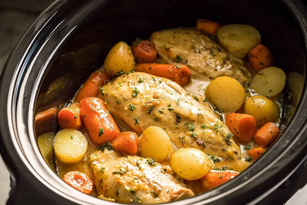 Crock Pot creamy Ranch Chicken
