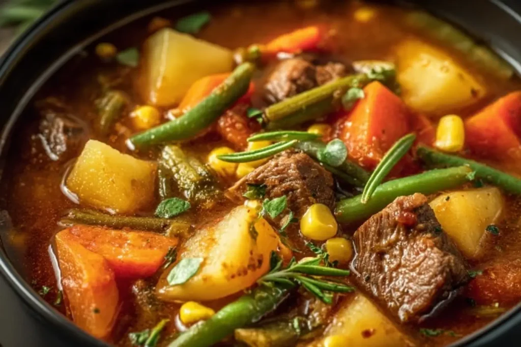 Crockpot Beef and Vegetable Soup