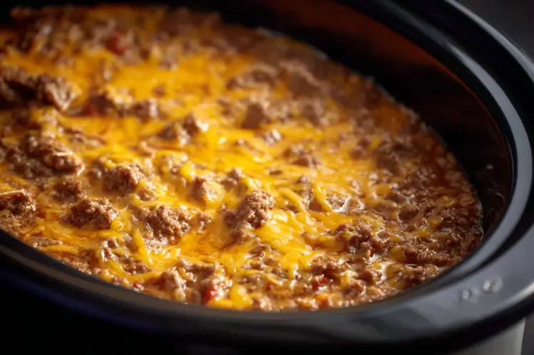 Crockpot Hamburger Potato Casserole