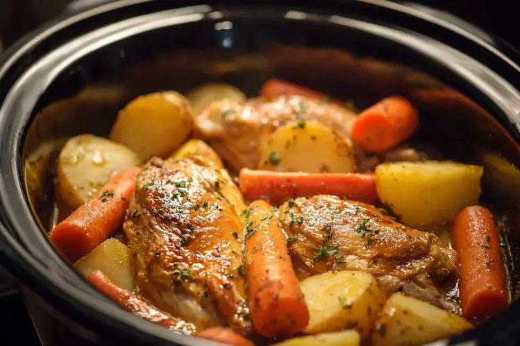 Crockpot Ranch Chicken Recipe