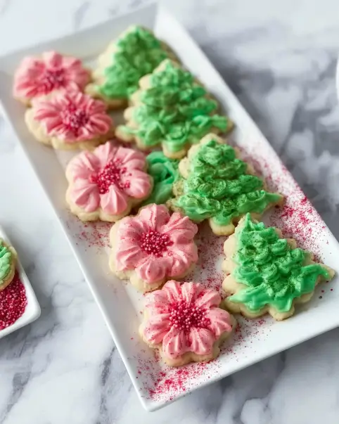 German Butter Cookies Recipe decoration