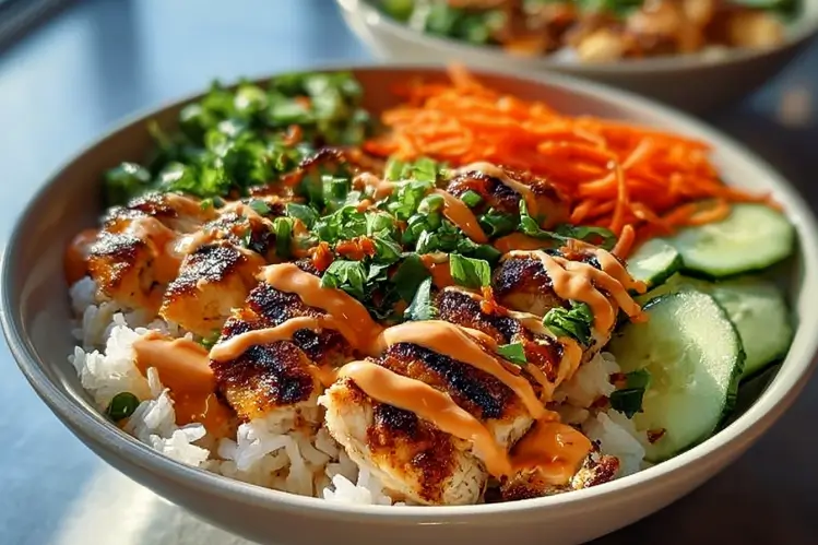 Bang Bang Chicken Bowl Recipe
