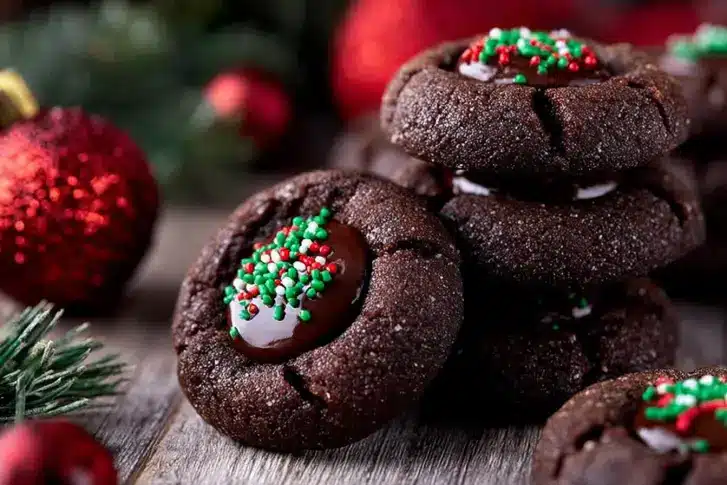 Chocolate Thumbprint Cookie