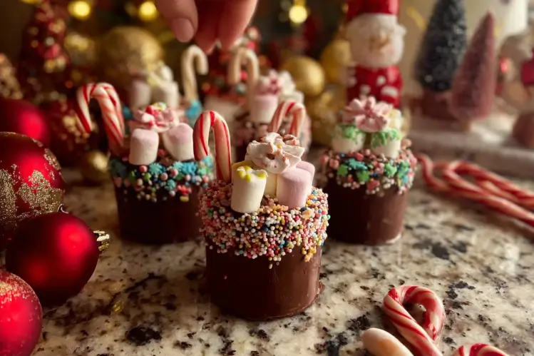 Christmas Chocolate Hot Cups Recipe