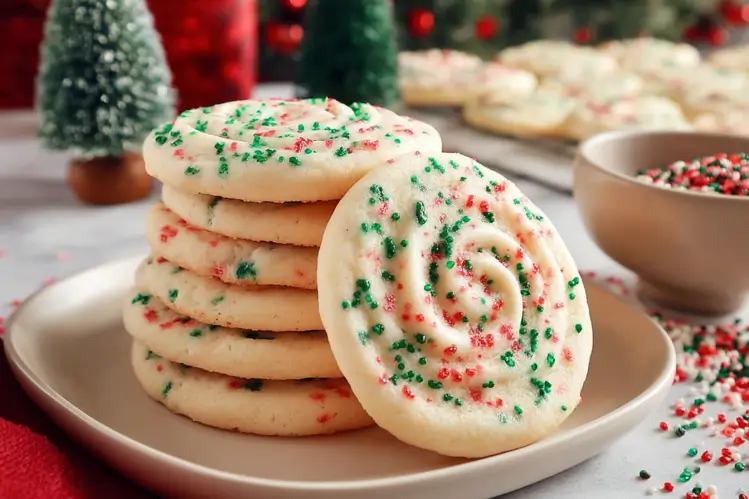 Crumbl Christmas Sugar Cookies Easy Recipe