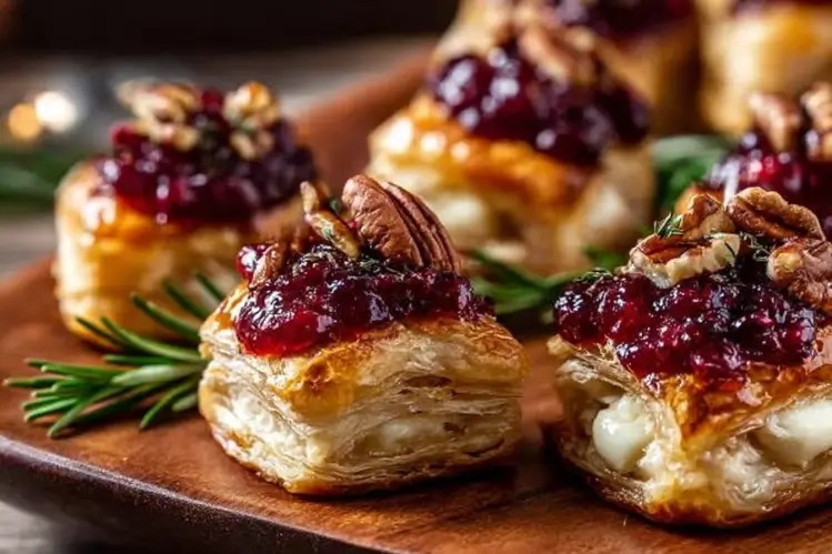 Cranberry Brie Bites