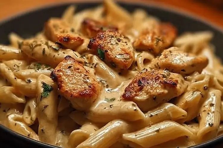 Creamy Cajun Chicken Pasta Recipe yummy dish