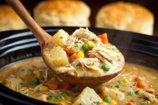 Crockpot Chicken Pot Pie Recipe