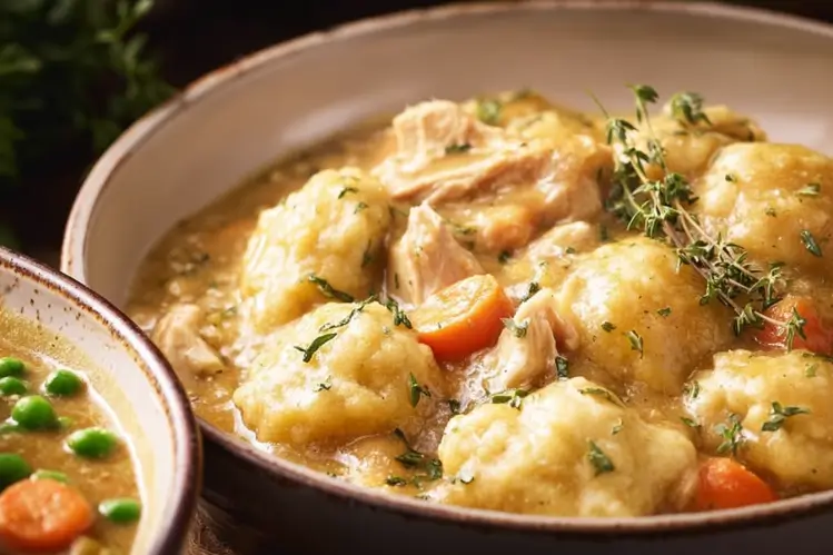 Crockpot Chicken and Dumplings