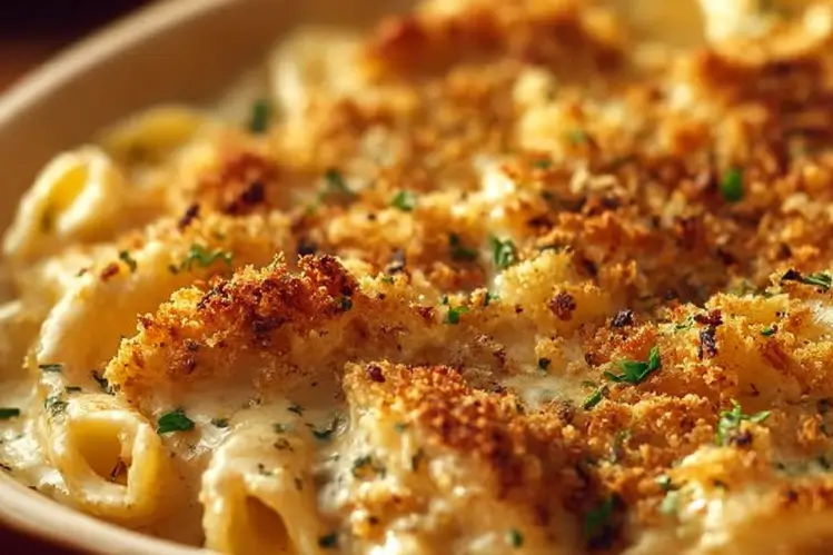 Dump-and-Bake Chicken Parmesan Casserole