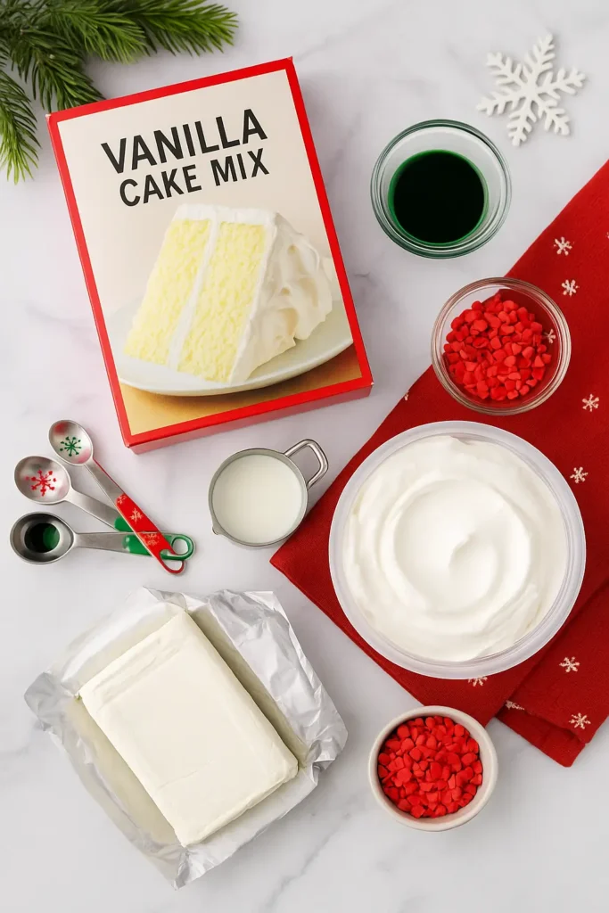 Grinch Dip Recipe Ingredients