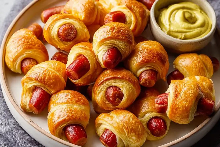 Holiday Pigs in a Blanket Surving suggestion
