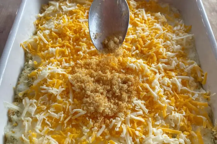 Million Dollar Chicken Casserole Prep