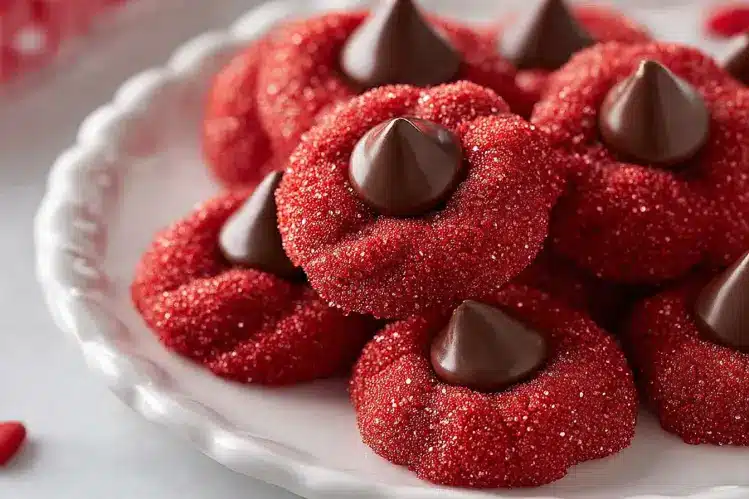 Red Velvet Blossoms Cookies Recipe