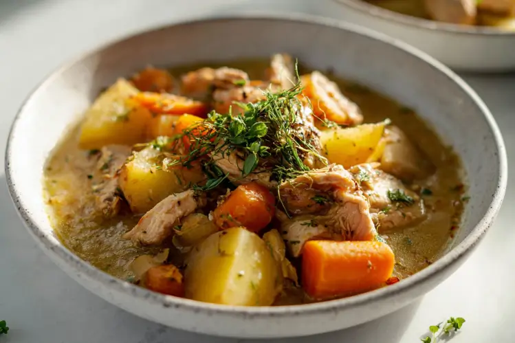 Slow Cooker Chicken Stew Easy Recipe