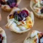 Image about Cranberry Brie Bites