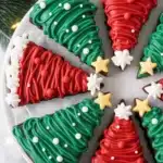 Image about Frosted Christmas Brownies
