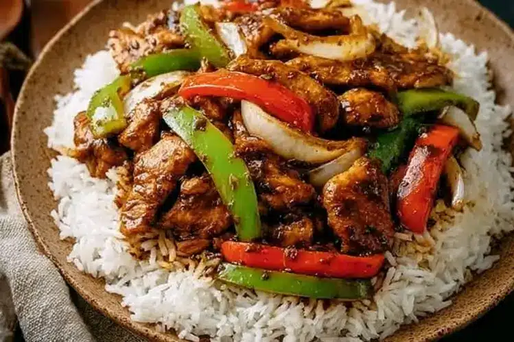 Black Pepper Chicken