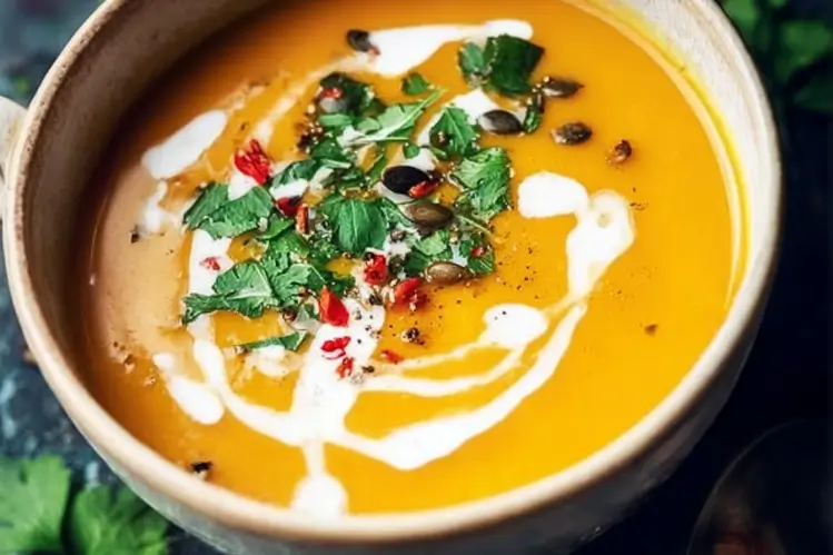 Butternut Squash Soup bowl