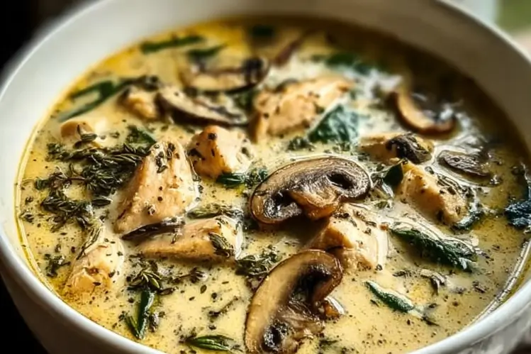 Chicken Mushroom Soup Recipe