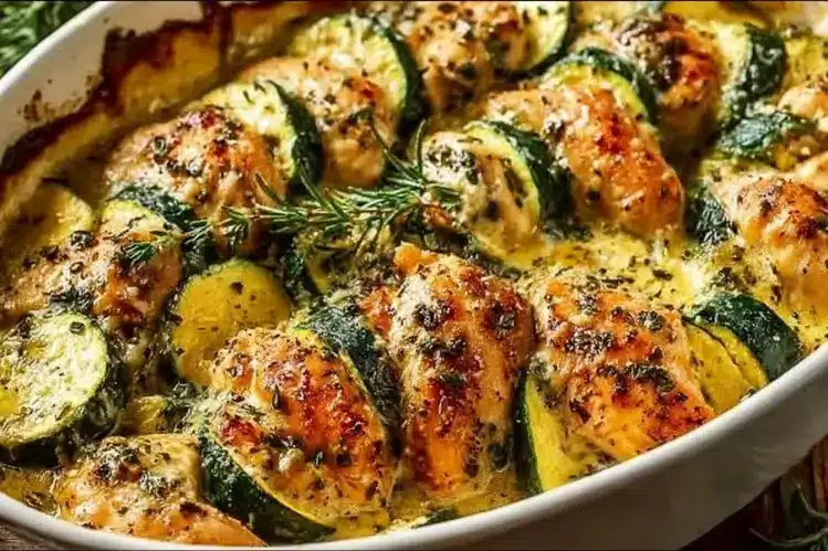 Chicken Zucchini Bake