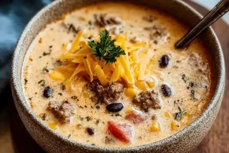 Creamy Cowboy Soup Recipe Bowl