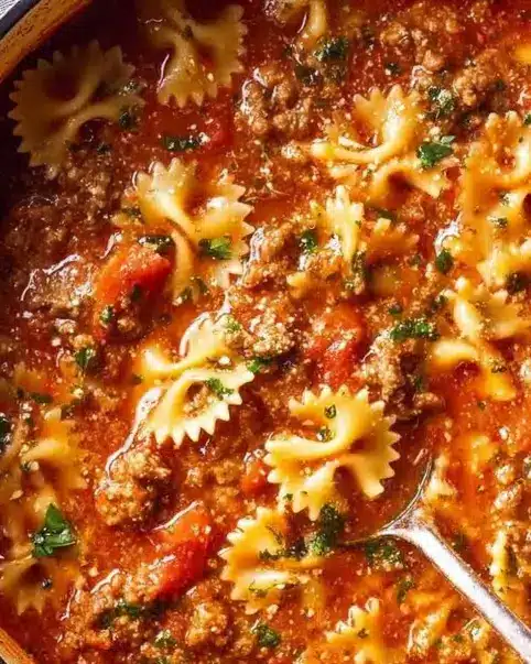 Crock Pot Lasagna Soup Recipe