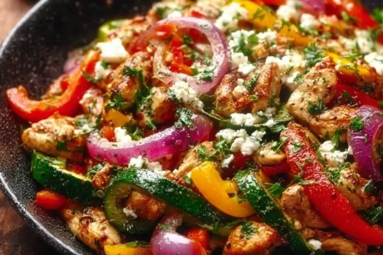 Easy Mediterranean Chicken Stir Fry for Busy Nights