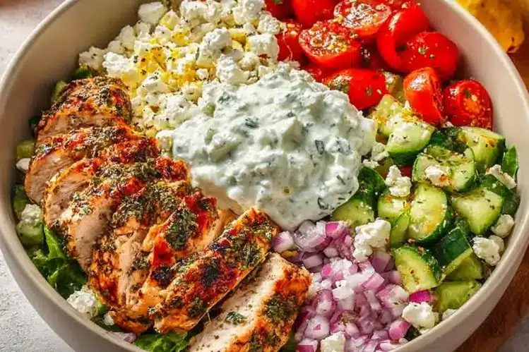 Greek Chicken Bowls: Easy, Healthy, and Full of Mediterranean Flavor