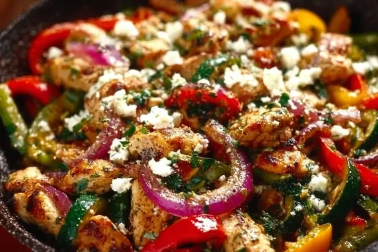 Mediterranean Chicken Stir Fry