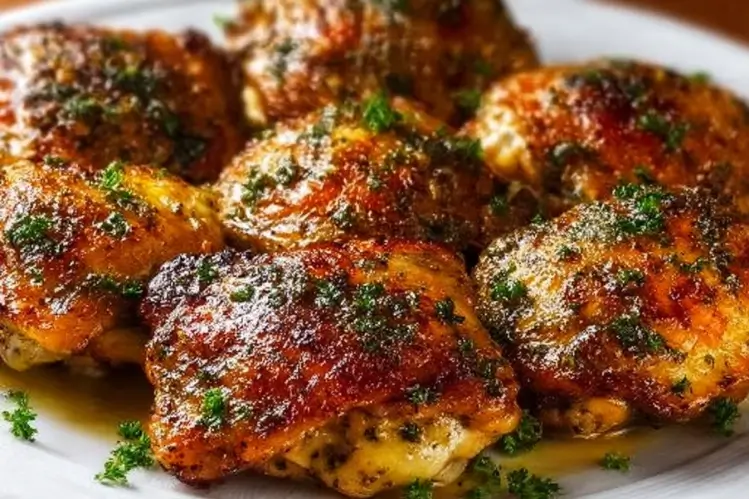 Oven Baked Chicken Thighs Recipe