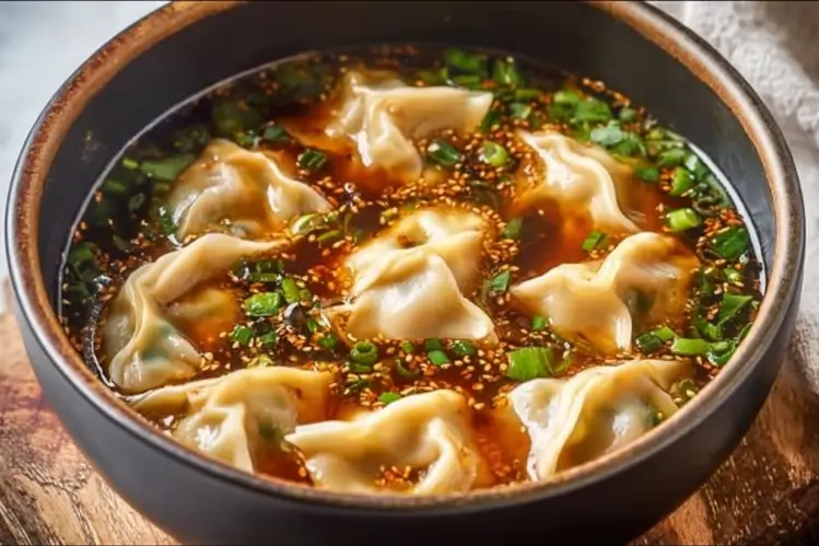Potsticker Soup bowl
