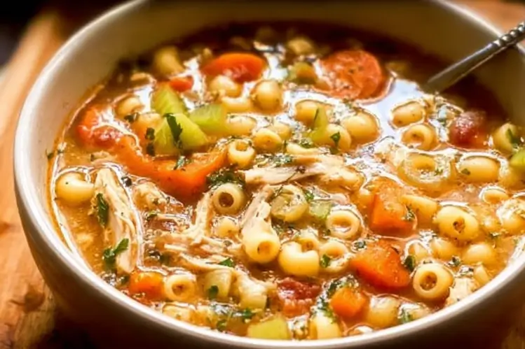 Sicilian chicken soup Recipe