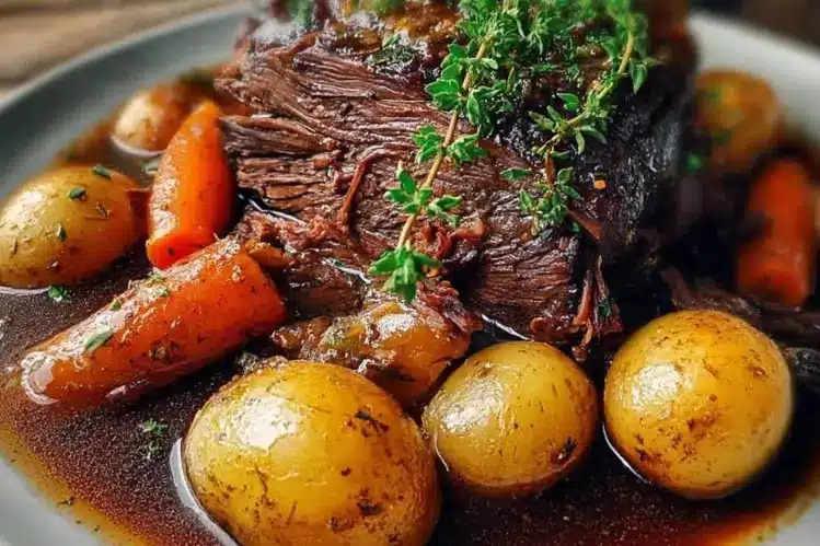Slow Cooker Pot Roast: The Best Beef Roast in crockpot