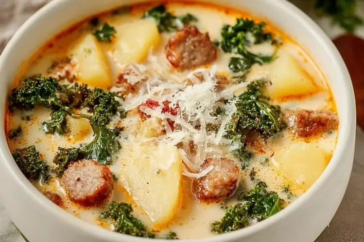 Slow Cooker Zuppa Toscana Soup