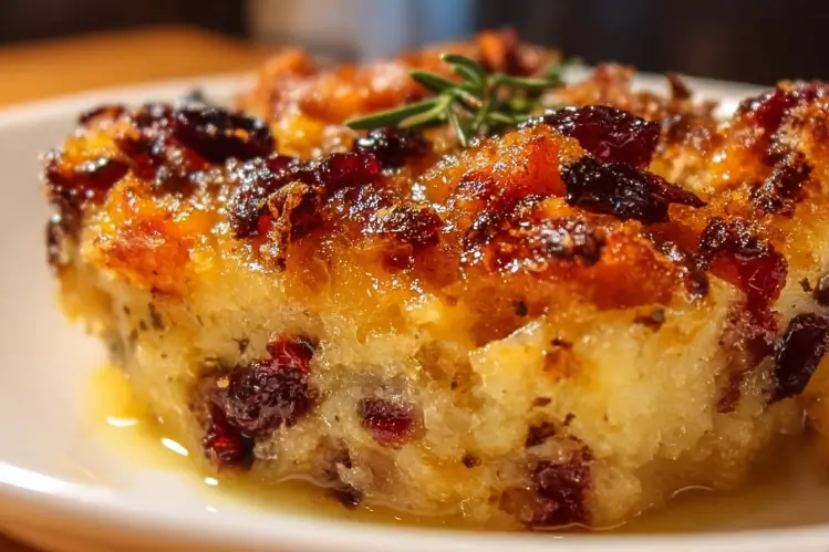 Sweet Potato & Cranberry Gratin