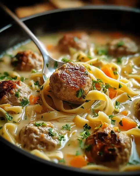 Swedish Meatball Soup
