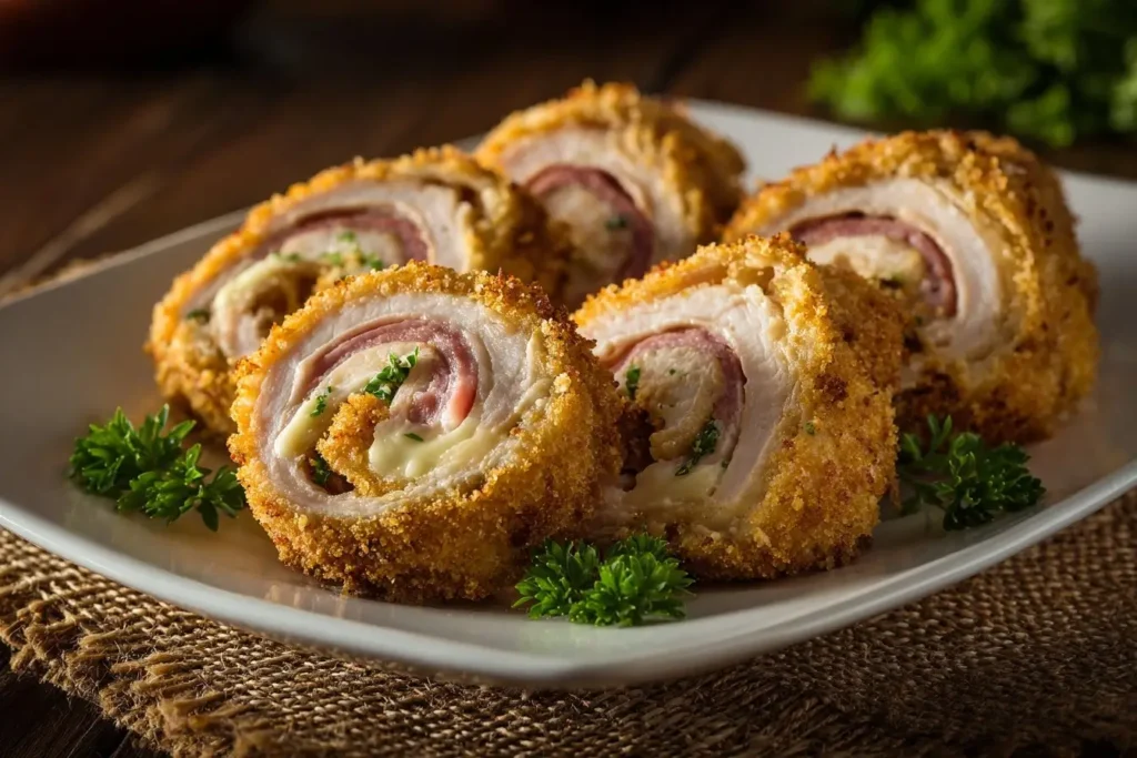 Delicious Chicken Cordon Bleu recipe by Frau Virtin, a flavorful gourmet dish.