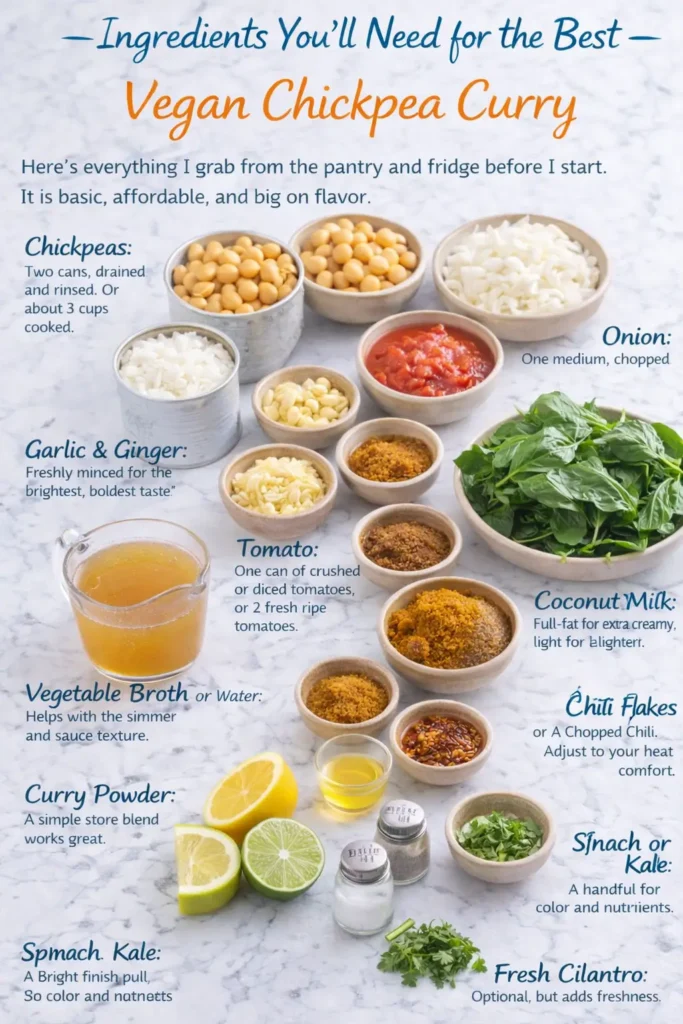 Best Vegan Chickpea Curry